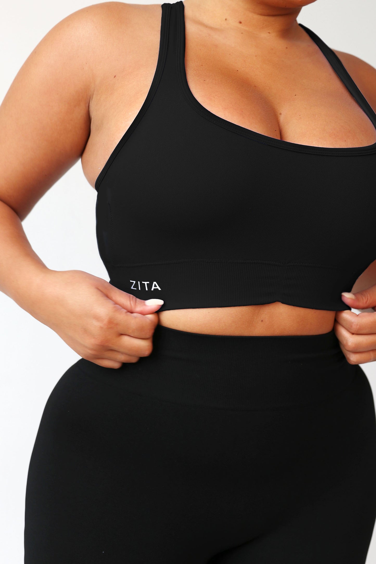 gym clothing and women's activewear racer bra